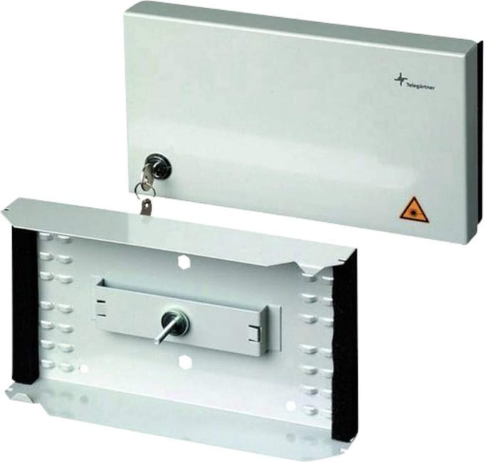 Telegärtner H02050A0013 - Cable box - Wall - Silver