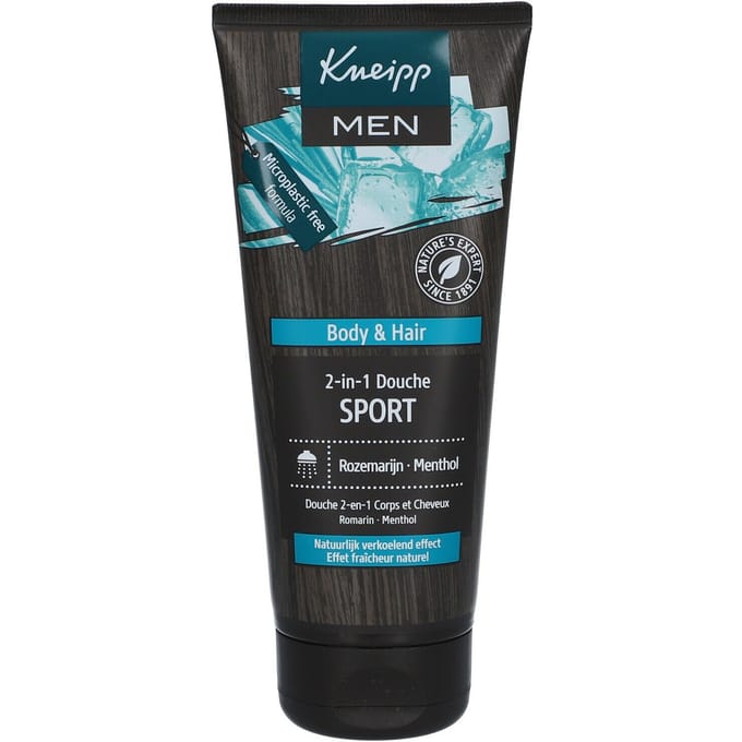 Kneipp Sport 2-in-1 Douche Rozemarijn - Menthol 200 Douchegel