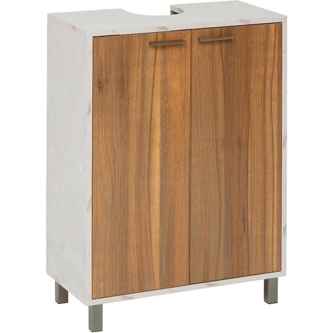 Eazy Living Wastafel Kast Ophélie Hout - Steen