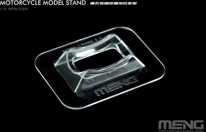 Meng Model Modelbouwpakket - MENG SPS086 Motorcycle Model Stand Accessoires set - 1:9 - Modelbouw