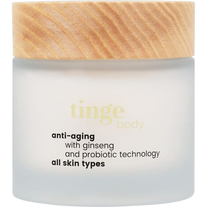 Tinge Anti-Age Body Crème | Verstevigend Hydraterend Met Ginseng & Postbiotica 100 Lichaamsverzorging