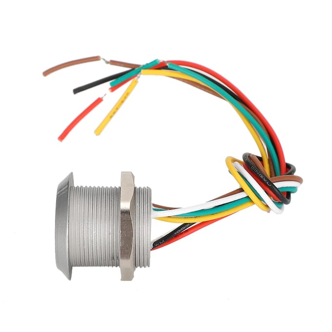 Mini RFID Controller Ingebouwd Waterdicht Toegangscontrole Lezer Wiegand26 34 InterfaceIC gray