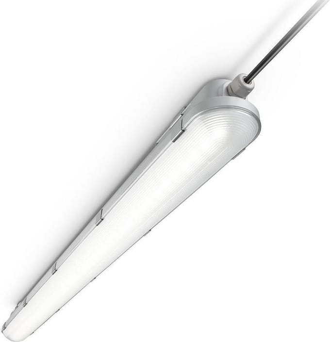 Philips CoreLine LED Armatuur - 57W - Waterdicht - 150 cm - Koel Wit - Grijs