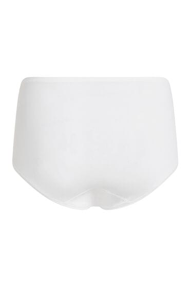 Hunkemöller Dames Lingerie Superslip midi - Wit - maat S