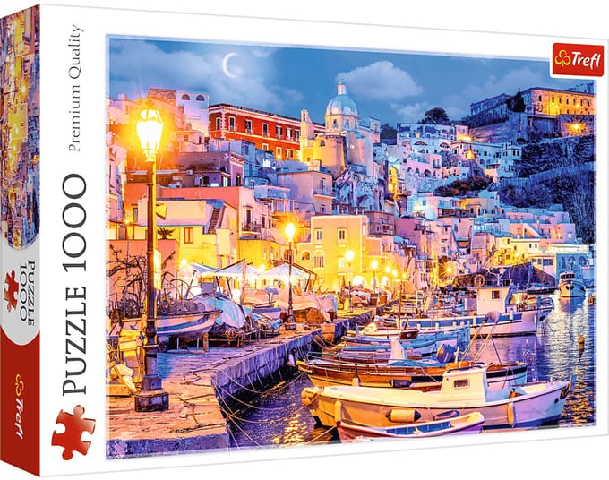 Trefl legpuzzel Procida eiland Italië 1000 stukjes puzzel volwassenen.