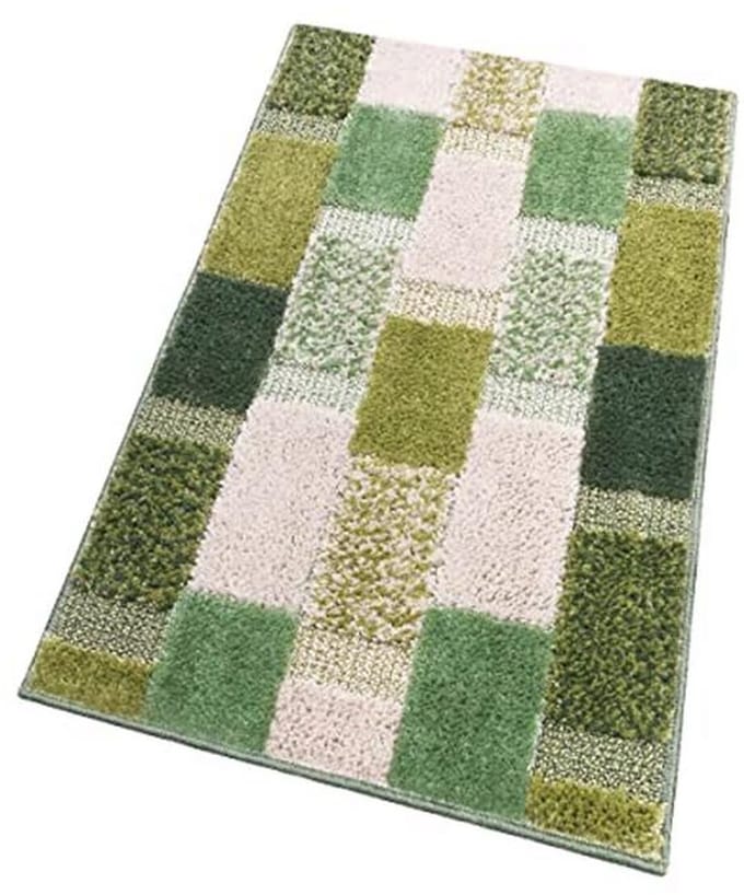 Zachte Antislip Badmat 60 x 140 cm - Modern en Waterabsorberend - Paars