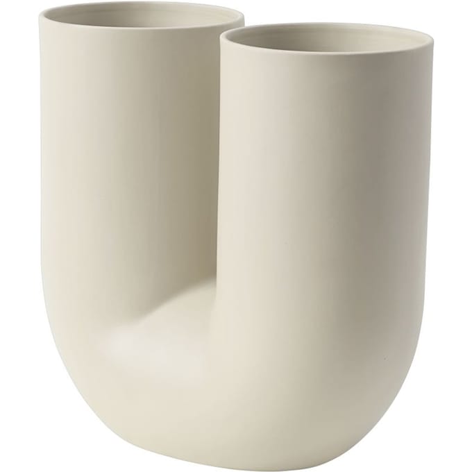 Muuto Kink Vaas - Höhe 26 cm - sand