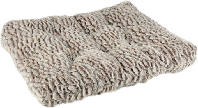 Hondenkussen Snoozzy grijs wit 100x65cm
