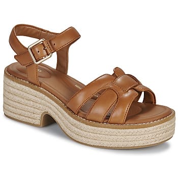 Sandalen met sleehak Clarks COLEDALE STRAP