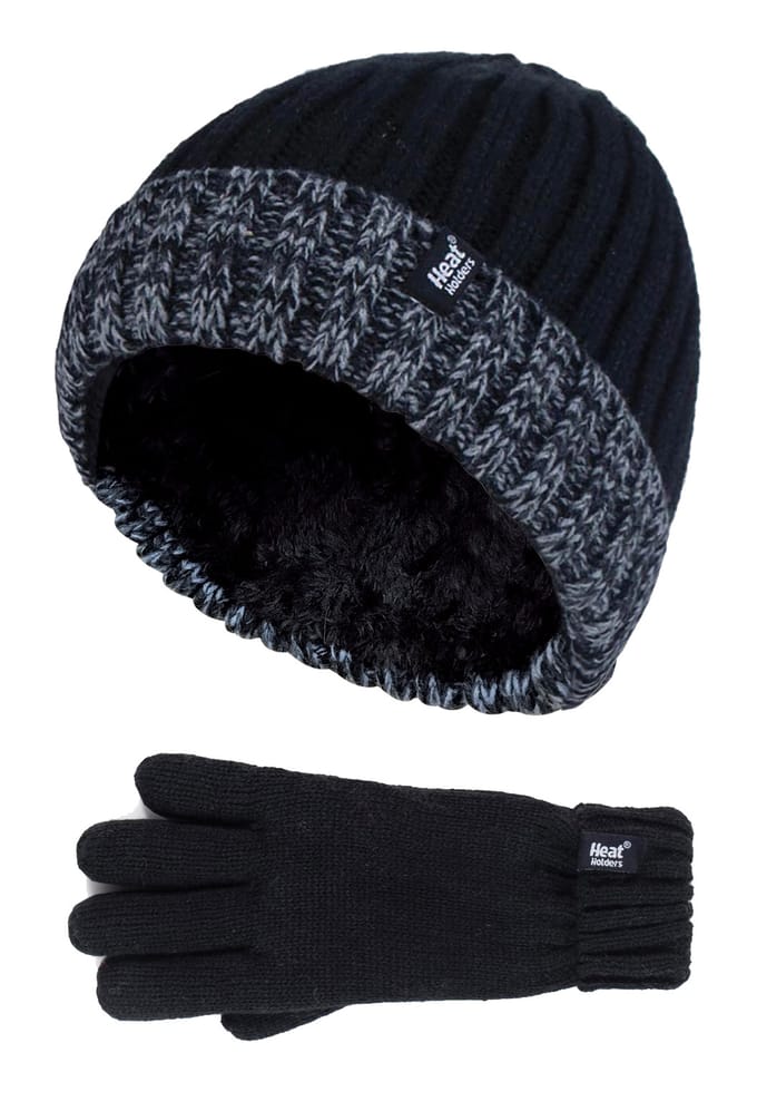 Heat Holders Kinderen Jongens Turn Over Hat Handschoenen Set - BS2P9710