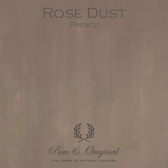 Pure & Original Fresco Kalkverf Rose Dust 1 L