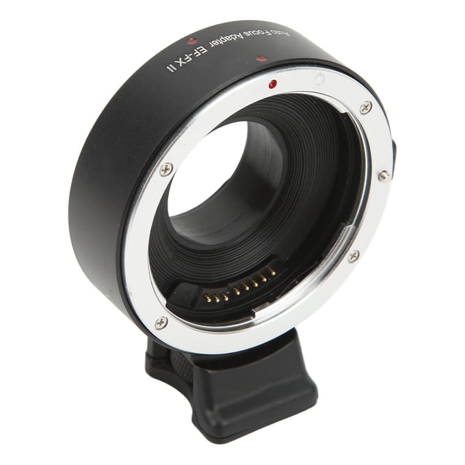 Autofocus Lens Adapter Ring voor EF naar voor XF Lens Mount Adapter Compatibel voor Fujifilm X Mount black