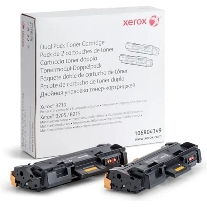 Xerox 106R04349 Toner Zwart Multipack