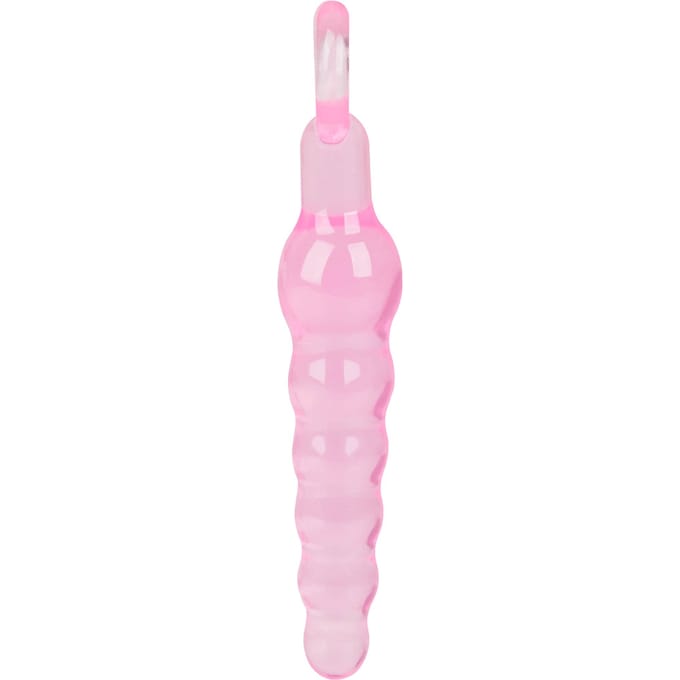 Analdildo met bolstructuur, 18 cm