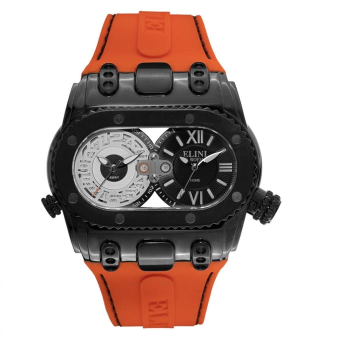 Elini Barokas Genesis World Swiss dual time | ELINI-20019-BB-01-OAS