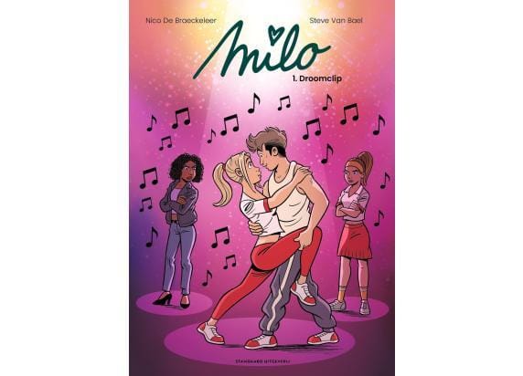 Milo de strip 1 - Droomclip Stripverhalen