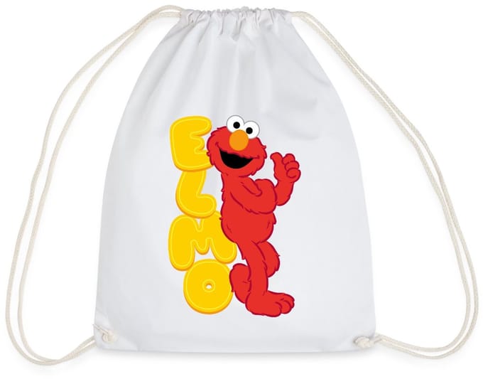 Sesamstraat Elmo Portret Gymtas