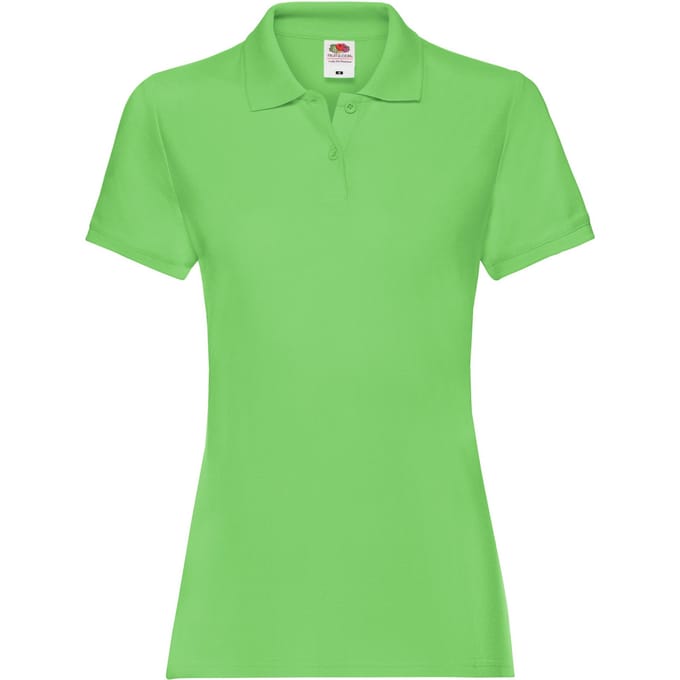 Fruit of the Loom Dames/dames Premium Poloshirt (Kalk)