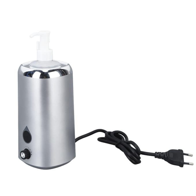 Massageolie Verwarmer Warmer Professioneel Instelbare Temperatuur Digitaal Massageolie Verwarmer EU Plug white