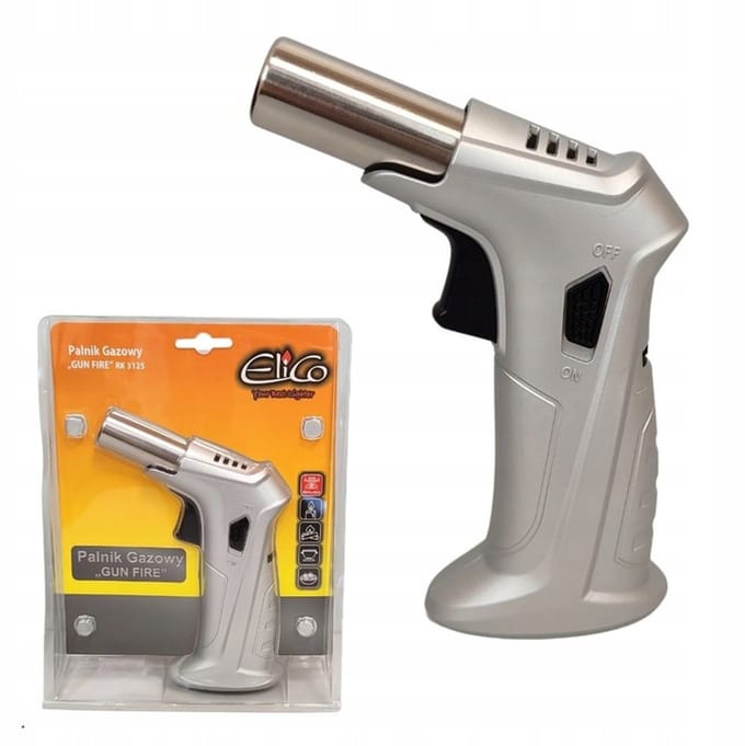 Elico RK-3125 - Veelzijdige Gaspistool - Piezo-elektrische Ontsteking - Regelbare Vlam