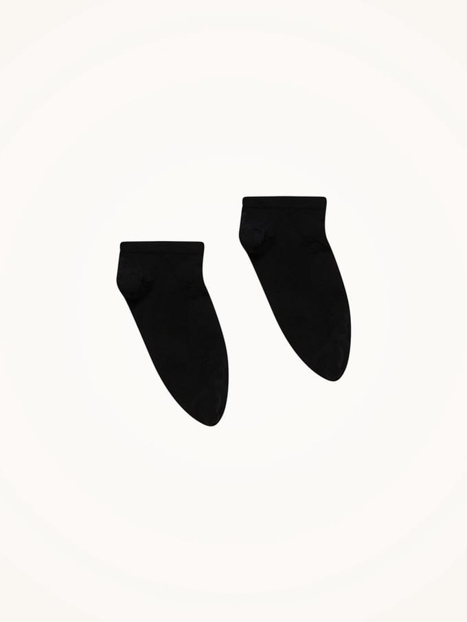 Sneaker Cotton Socks - black