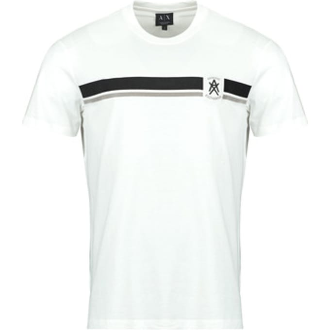 Armani Exchange XM001792 t-shirt gebroken wit / offwhite, S
