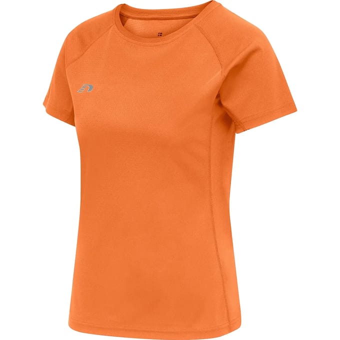 Newline Core Running Shirt Dames - oranje - maat S