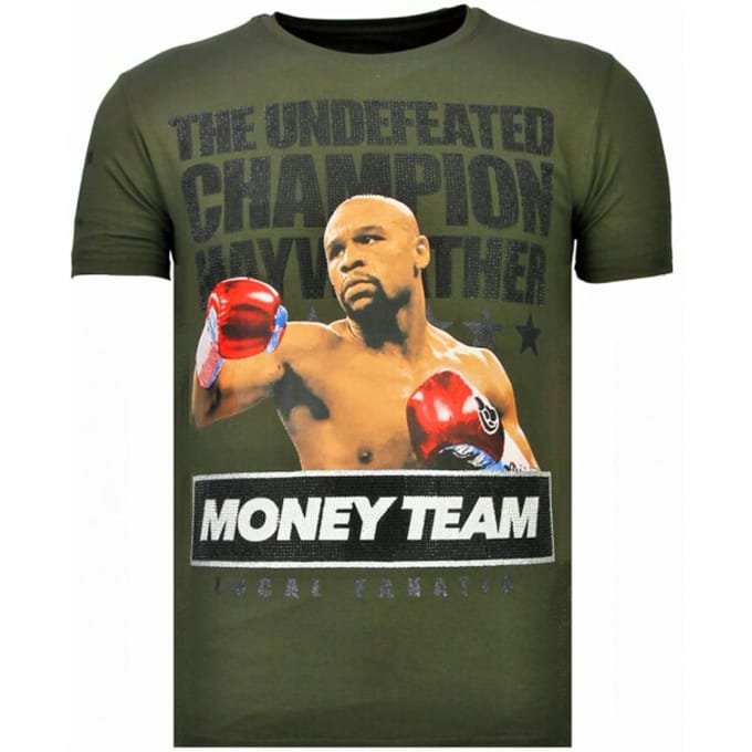Local Fanatic Money team champ rhinestone t-shirt