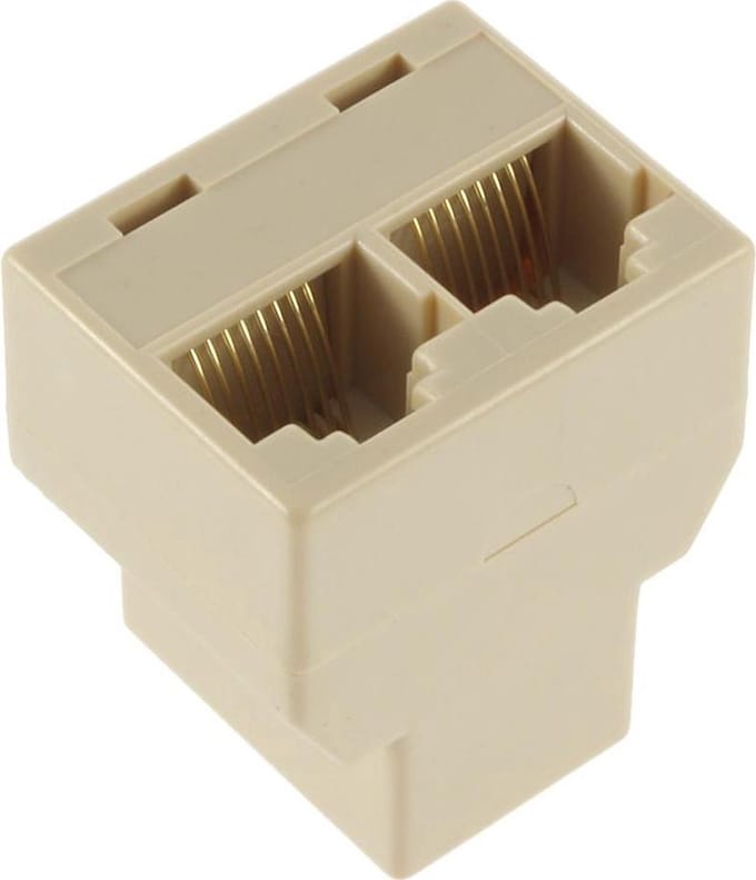 Jumada's - Netwerk-kabel splitter RJ45ISDN - Verdeel uw verbinding efficiënt