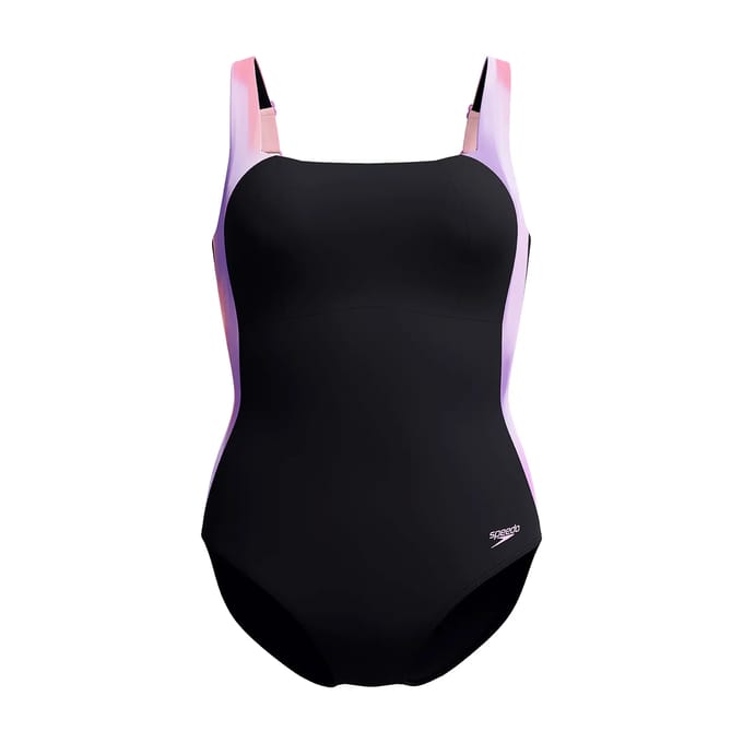 Speedo Lunalustre Printed Shaping Badpak Dames