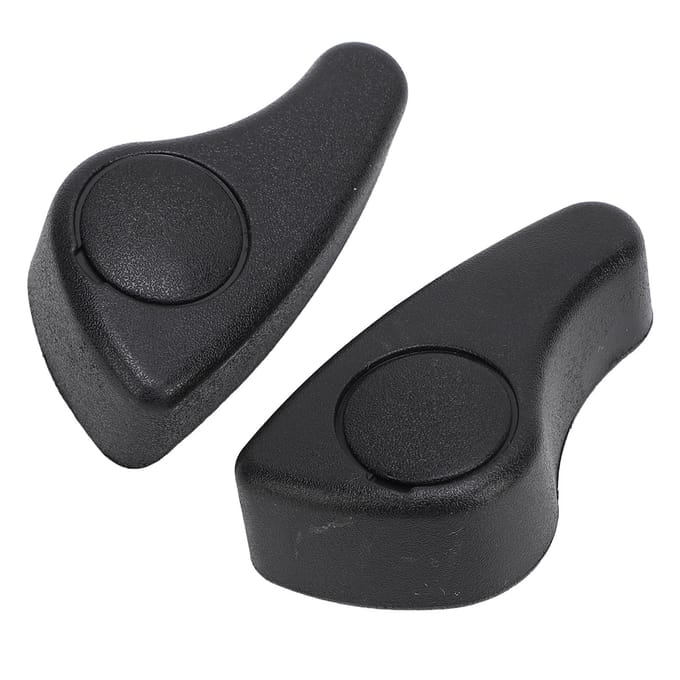 1 Paar Stoelverstelhendel 7701205079 Links Rechts Stoelversteller Handgreep Hendel voor CLIO KANGOO black