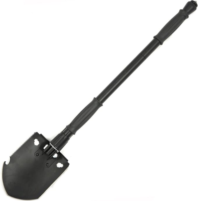 AB multifunctionele veldschep G3 met ABS handvat en nylon hoes, zwart