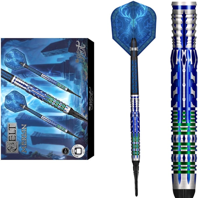 Shot Celt Merlin 95% - Soft Tip Darts