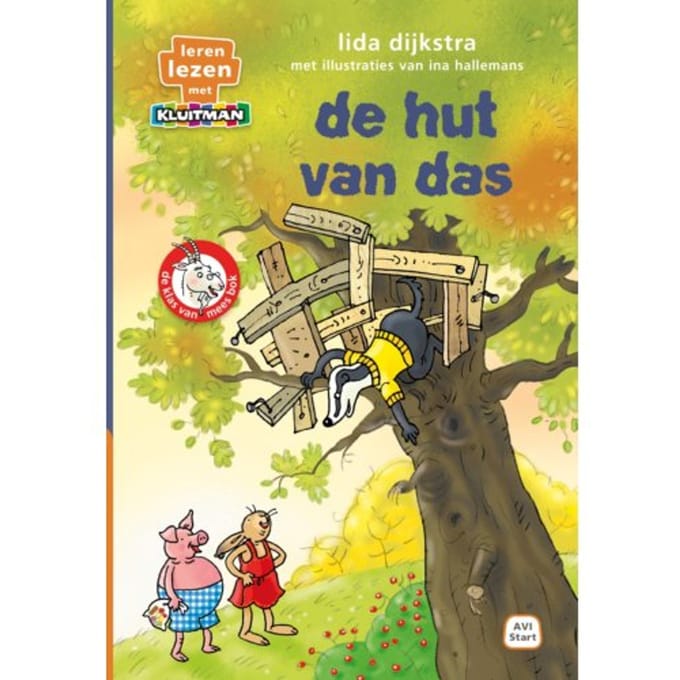 De Hut Van Das - Leren Lezen Met Kluitman - Lida Dijkstra