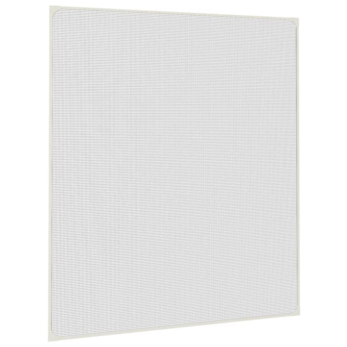 vidaXL - Insectenhor - voor - ramen - magnetisch - 120x140 - cm - wit