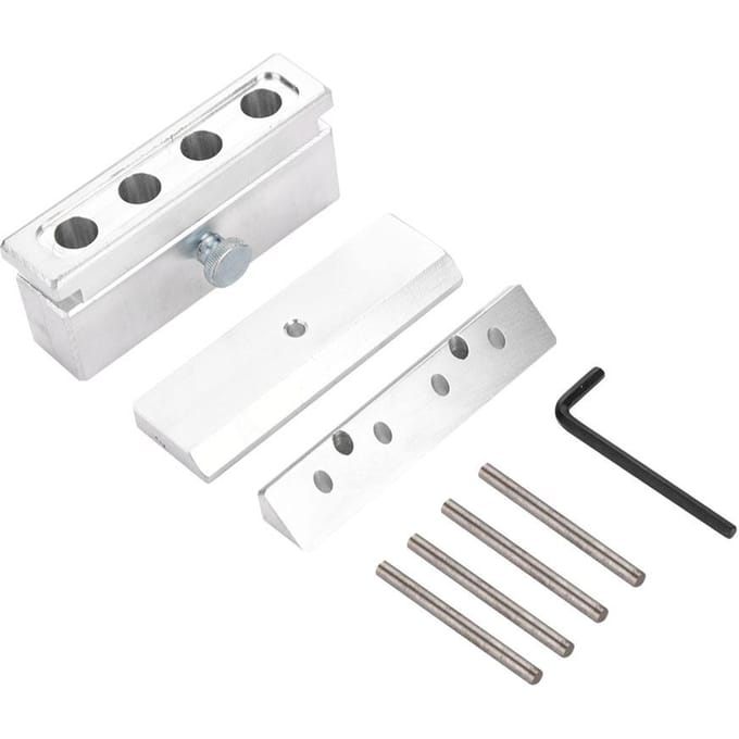4 Holtes DIY Lippenstift Mal Aluminiumlegering Lippenbalsem Maker Tool (Drie Gebruik) white