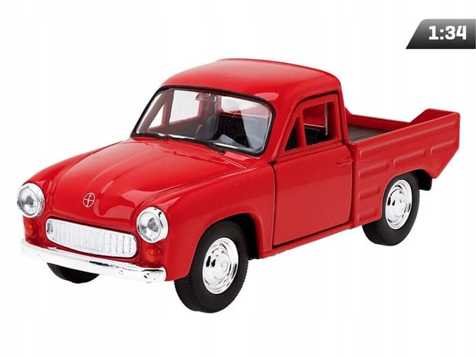 FSO Syrena R20 Modelauto Rood - Schaal 1:34