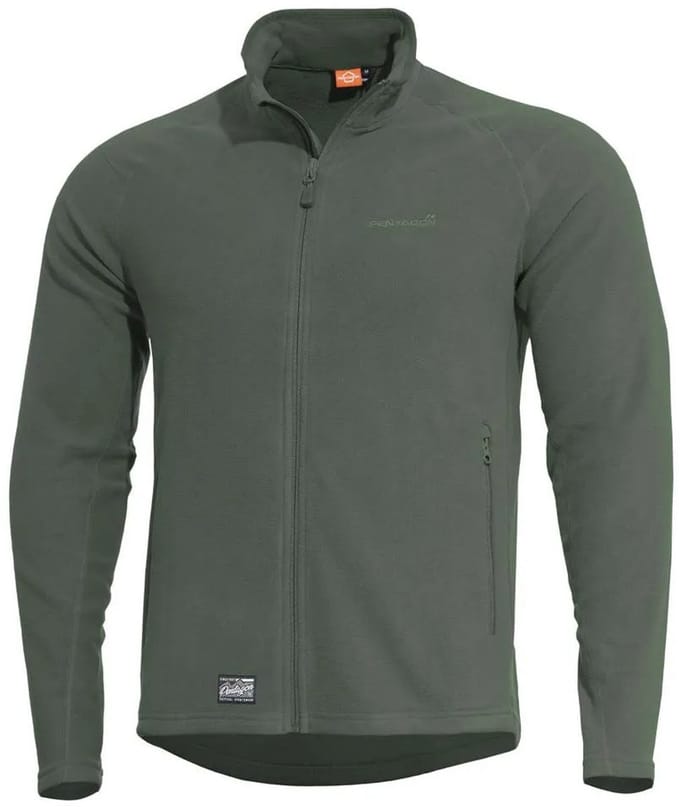 Pentagon Arkos Sweatshirt Met Rits Groen M Man