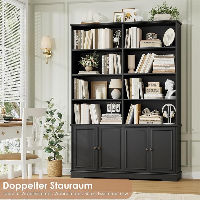 Luxe Boekenkast – 120x27x185 cm – Industrohome