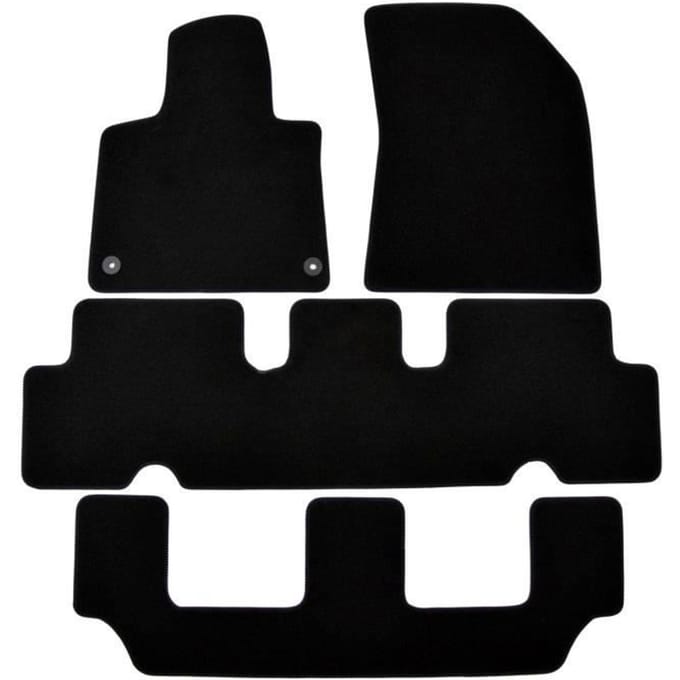 Tapis de sol - Citroën - C4 Grand Picasso - 6 pièces - Velours imperméable - Antidérapant