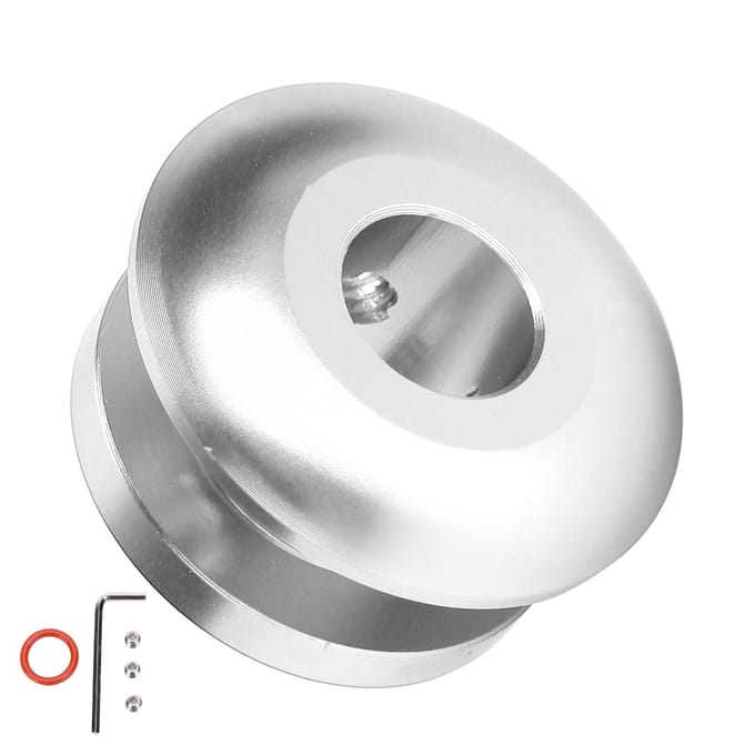 Schakelpookknop Boot Retainer Limiter Schakelpook Schakelkop Gesp Stopper Universeel voor AutoZilver red