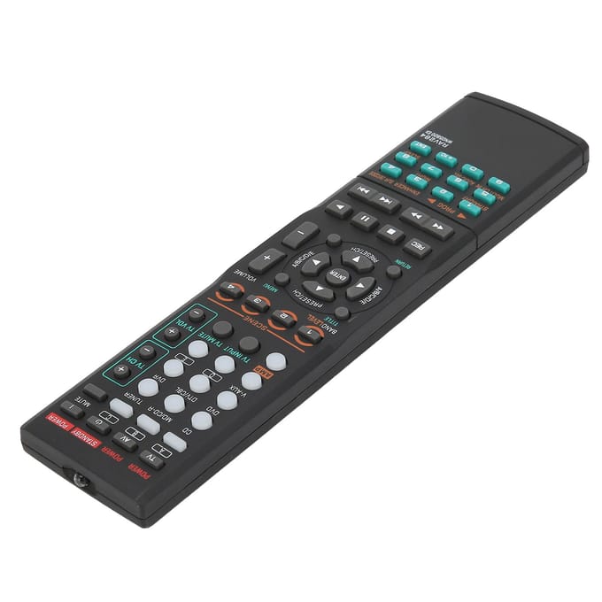 Afstandsbediening Vervanging voor Yamaha RAV284 WN05820EX RXV363 RXV363B RXV365 black