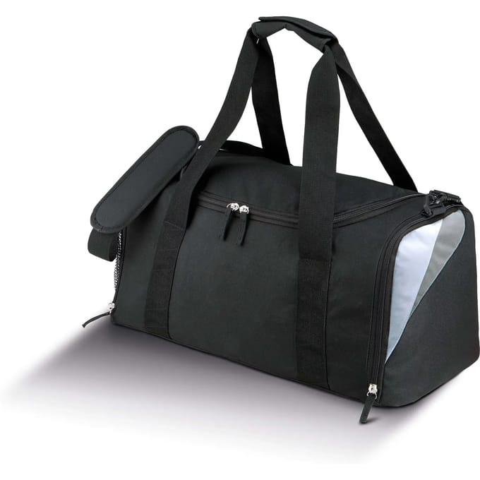 PROACT® Middelgrote sporttas - 44 liter PA532 - Black / White / Light Grey - One size