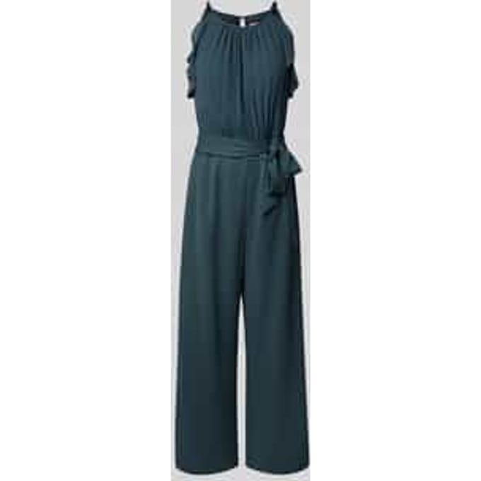 Jumpsuit met strikceintuur