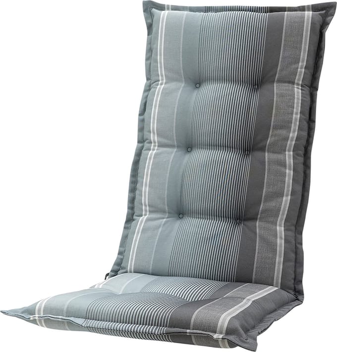 Madison - Lage rug - Stef grey - 105x50 - Grijs