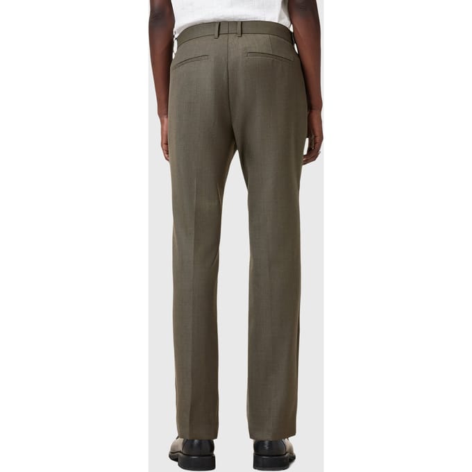AllSaints Ward Trouser Khaki Brown Maat: W38 | Tailored Broeken Outlet | Heren | Bruin