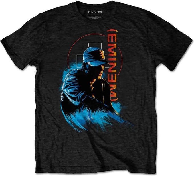 Eminem - In Brackets Heren T-shirt - L - Zwart