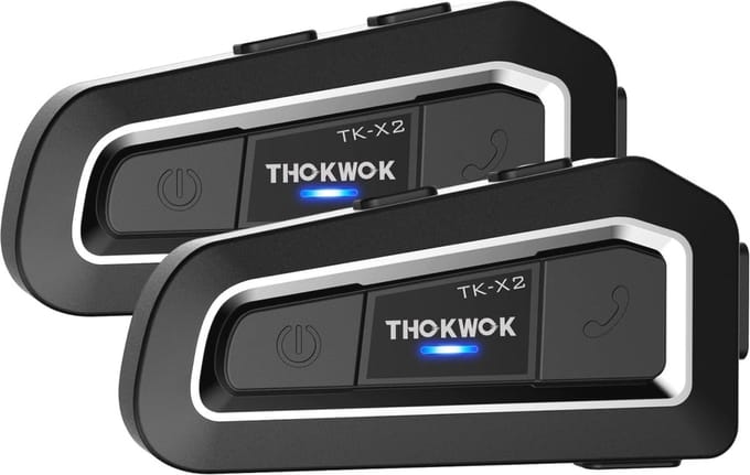 Bluetooth Intercom voor Motorhelm - Handsfree Communicatiesysteem tot 1000 m