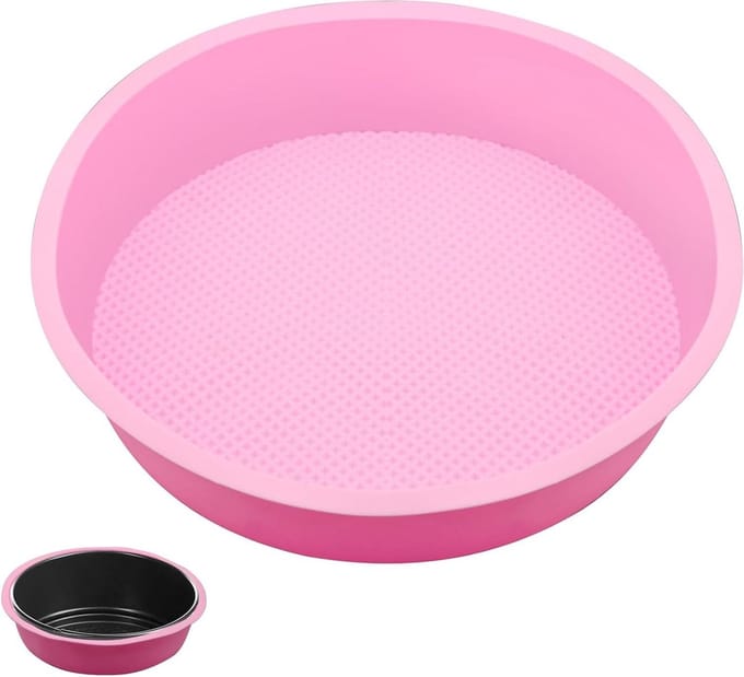 Pan Protector - Waterdichte Cheesecake Siliconen Mat - 225 cm - Roze