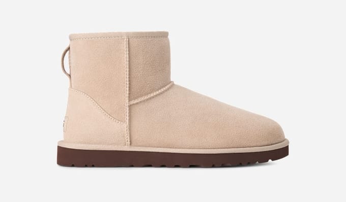 UGG® Classic Mini voor heren  in Moonlight, Maat 44, Shearling